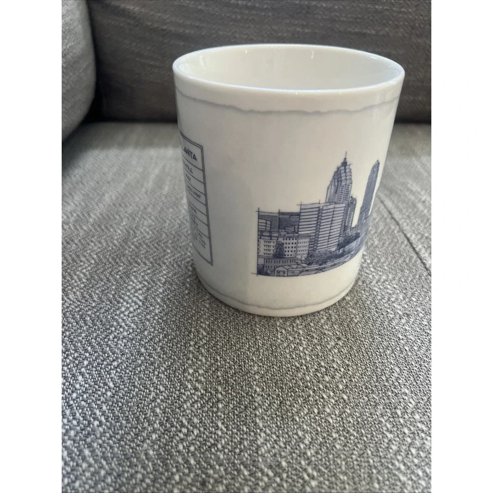 Starbucks  Atlanta 2007 Architecture Series Collectable Mug Cup 18 oz Hotlanta